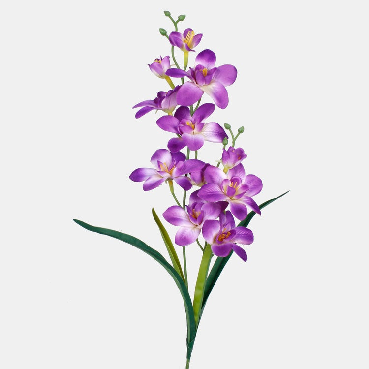 Satiini orkidea tekokukka liila - Tekokukat.fi