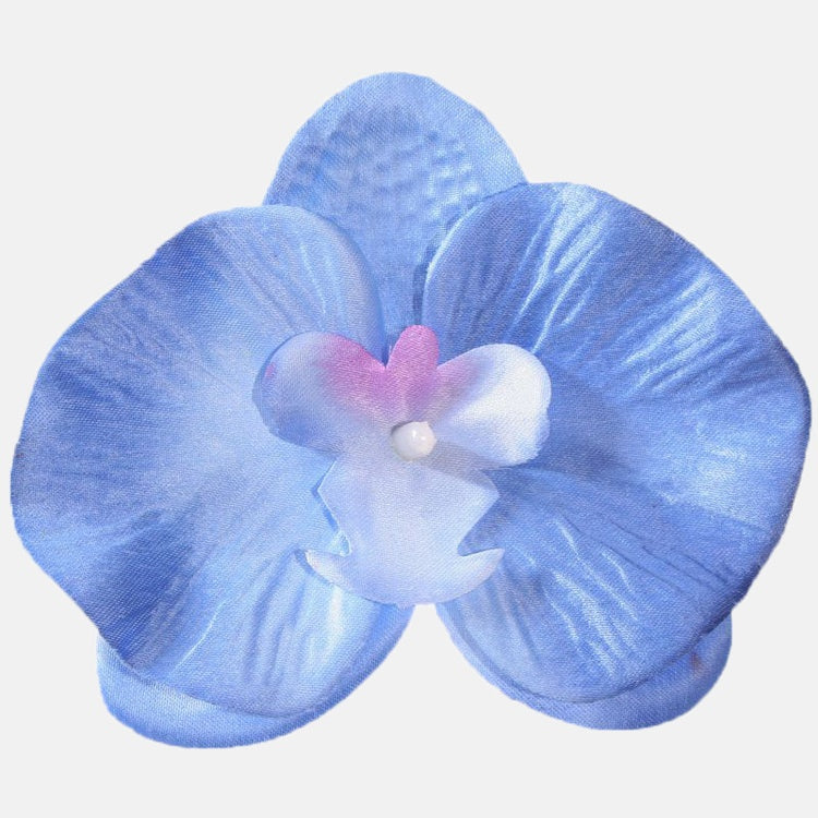 Satiini orkidea Sininen - Tekokukat.fi