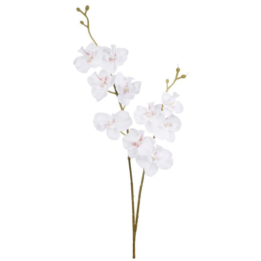 Orkidea tekokukka valkoinen - Tekokukat.fi