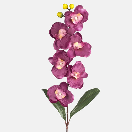 Orkidea tekokukka violetti - Tekokukat.fi