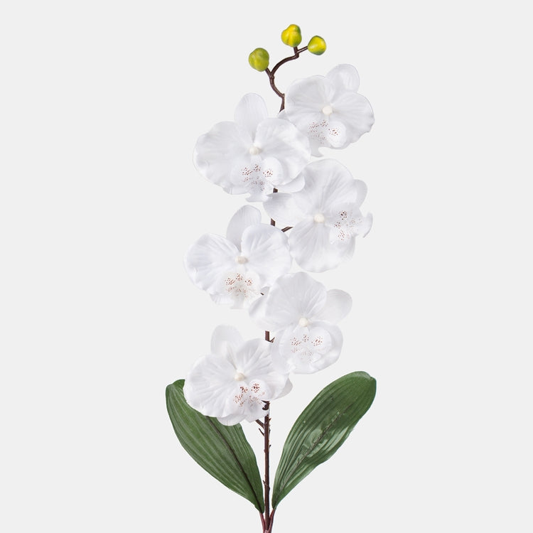 Orkidea tekokukka valkoinen - Tekokukat.fi
