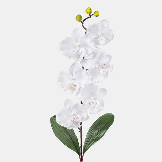 Orkidea tekokukka valkoinen - Tekokukat.fi