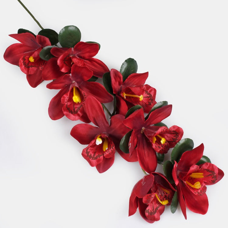 Orkidea tekokukka dk. punainen - Tekokukat.fi