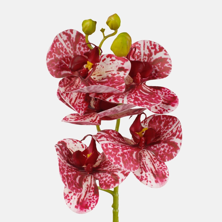 Orkidea tekokukka burgundia - Tekokukat.fi