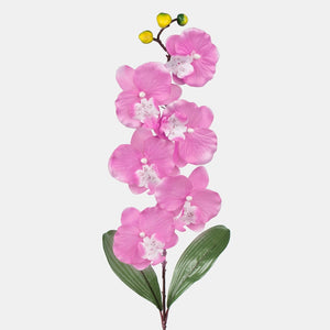 Weiße Orchidee Kunstblume 78 cm