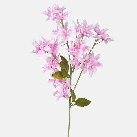 Orkidea tekokukka valkoinen/vaaleanpunainen/lila keskiosa - Tekokukat.fi