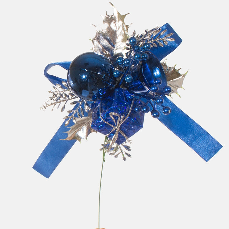 Keskiosa kepissä Sininen - Tekokukat.fi