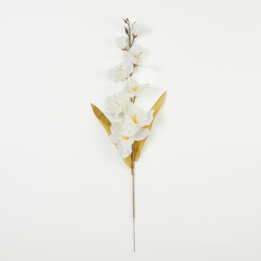 Syksyinen/kerma gladiolus – tekokukka, satiini