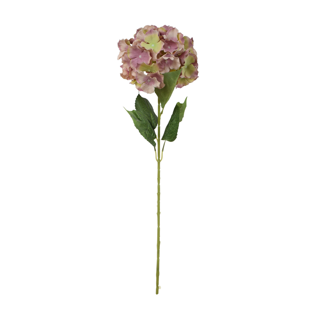 Syksyinen vaaleanpunainen kerma tekohortensian kukkavarsi, 80 cm