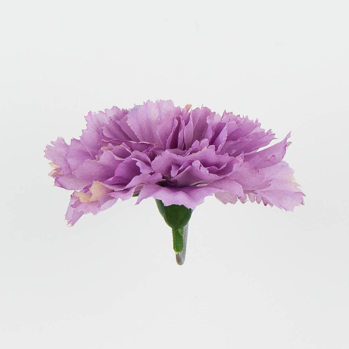 Syksyinen violetti tekoneilikan kukkapää, 6 cm, 12 kpl