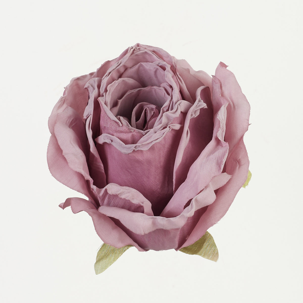 Syksyinen violetti tekoruusun kukkapää, 6.5 cm
