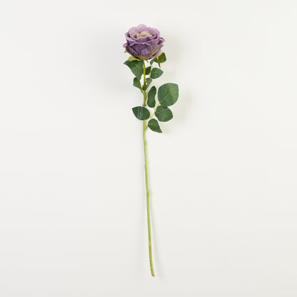 Syksyinen violetti tekoruusun kukkavarsi