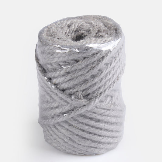 Juuttilanka 200 g Harmaa - Tekokukat.fi