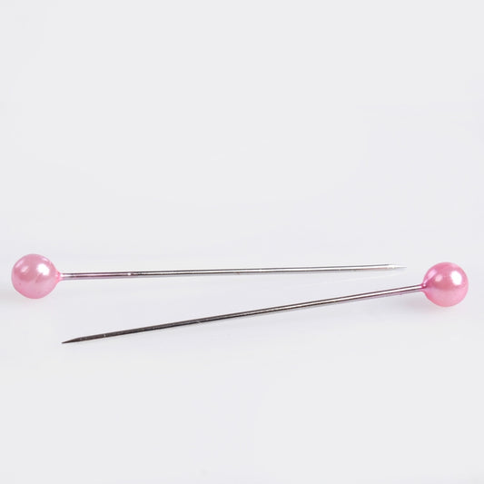 Pearl pin x 100 kpl Vaaleanpunainen - Tekokukat.fi