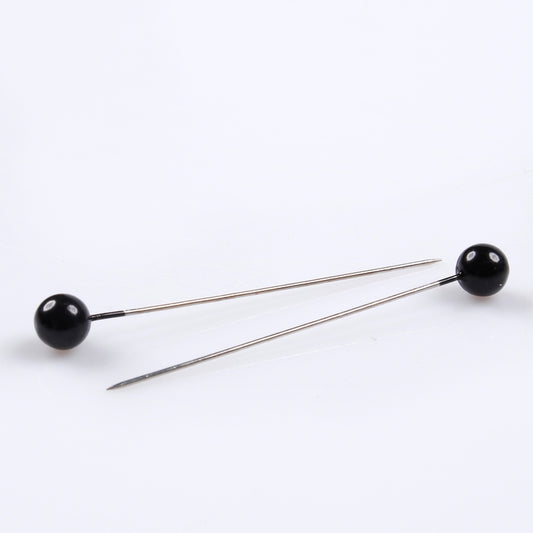 Pearl pin x 96 kpl Ruskea - Tekokukat.fi