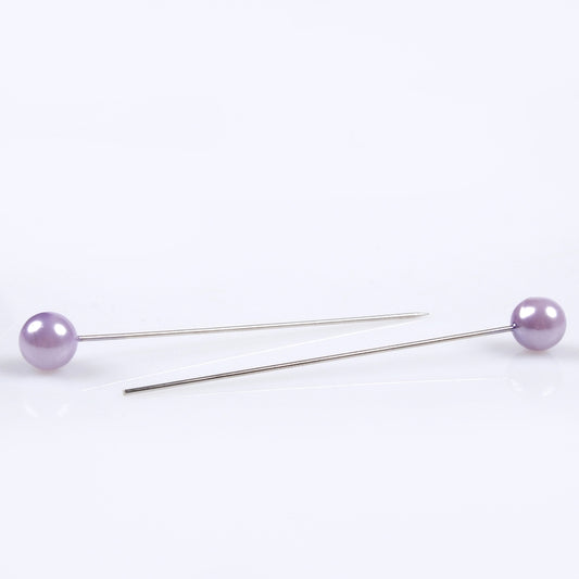 Pearl pin x 96 kpl Luutnantti Lilac - Tekokukat.fi