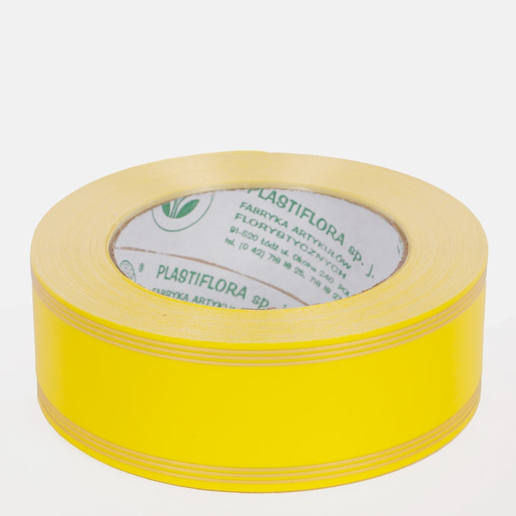 Nauhanauha 4 cm/50 yd Keltainen - Tekokukat.fi