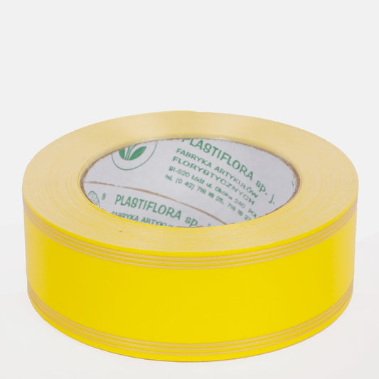 Nauhanauha 4 cm/50 yd Keltainen - Tekokukat.fi