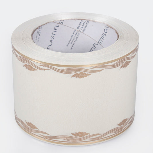 Nauhanauha 8 cm/50 yd Kerma/kulta - Tekokukat.fi