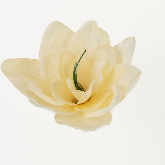 Tekokukkapää, satiini, 9 cm, 12 kpl