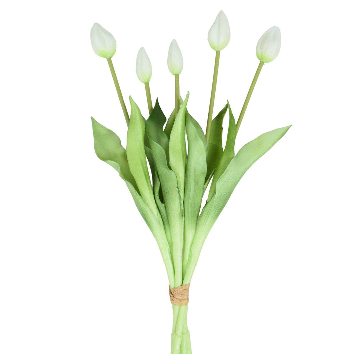 Tekotulppaanin kimppu, kumipinta, 42 cm