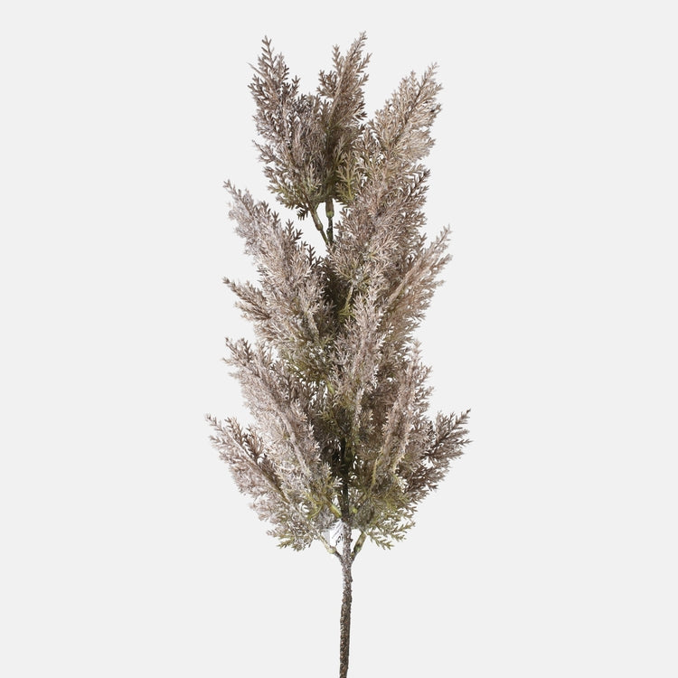 Harmaa huurteinen kataja tekokasvioksa 88 cm - Tekokukat