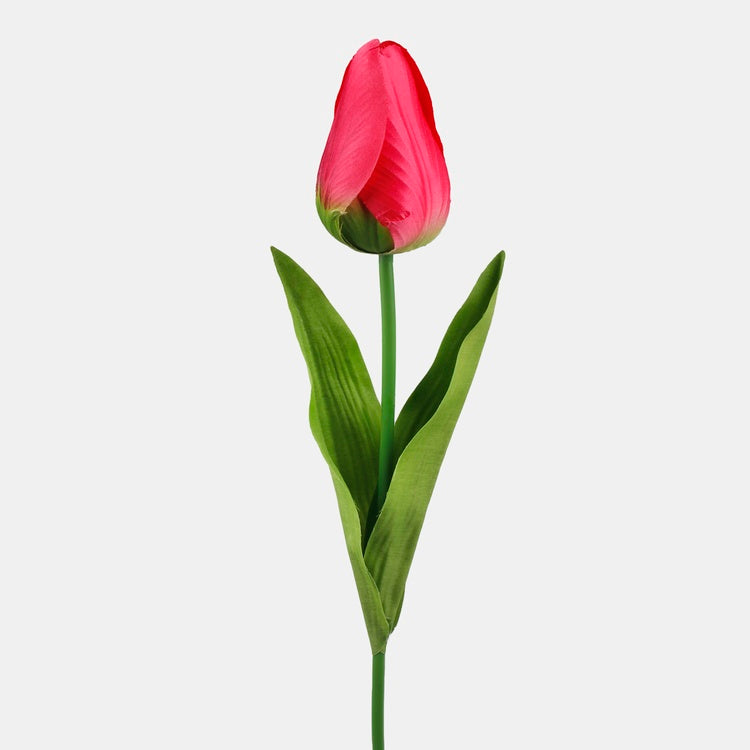 Vaaleanpunainen tekotulppaani 67 cm - Tekokukat