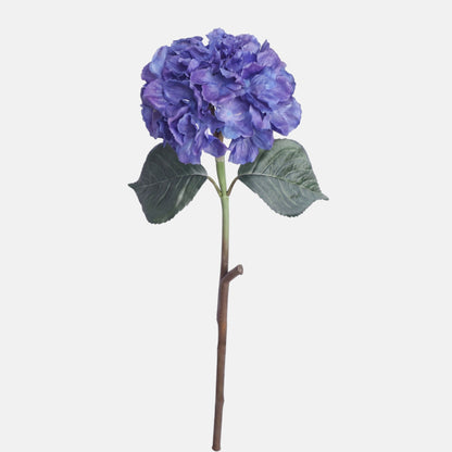 Tumma/tummansininen/sininen tekohortensian kukkavarsi, 60 cm