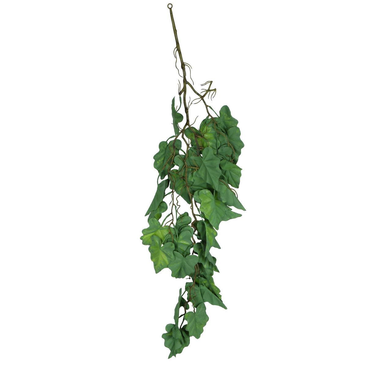 Tumma vihreä alokasia – tekoköynnös, 105 cm