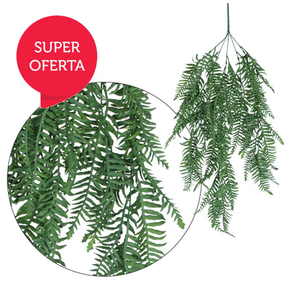 Tumma vihreä saniainen – tekoköynnös, 83 cm