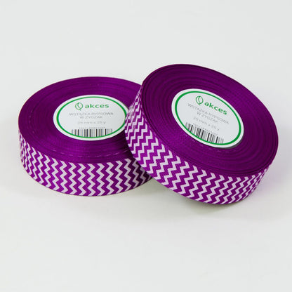 Tumma violetti koristenauha, 25 mm
