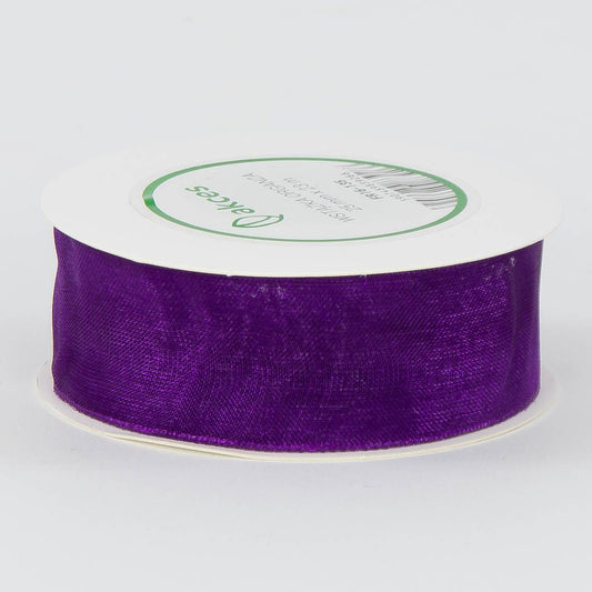 Tumma violetti koristenauha, 25 mm