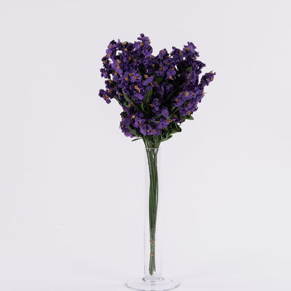Tumma violetti lemmikki – tekokukka, 12 kpl