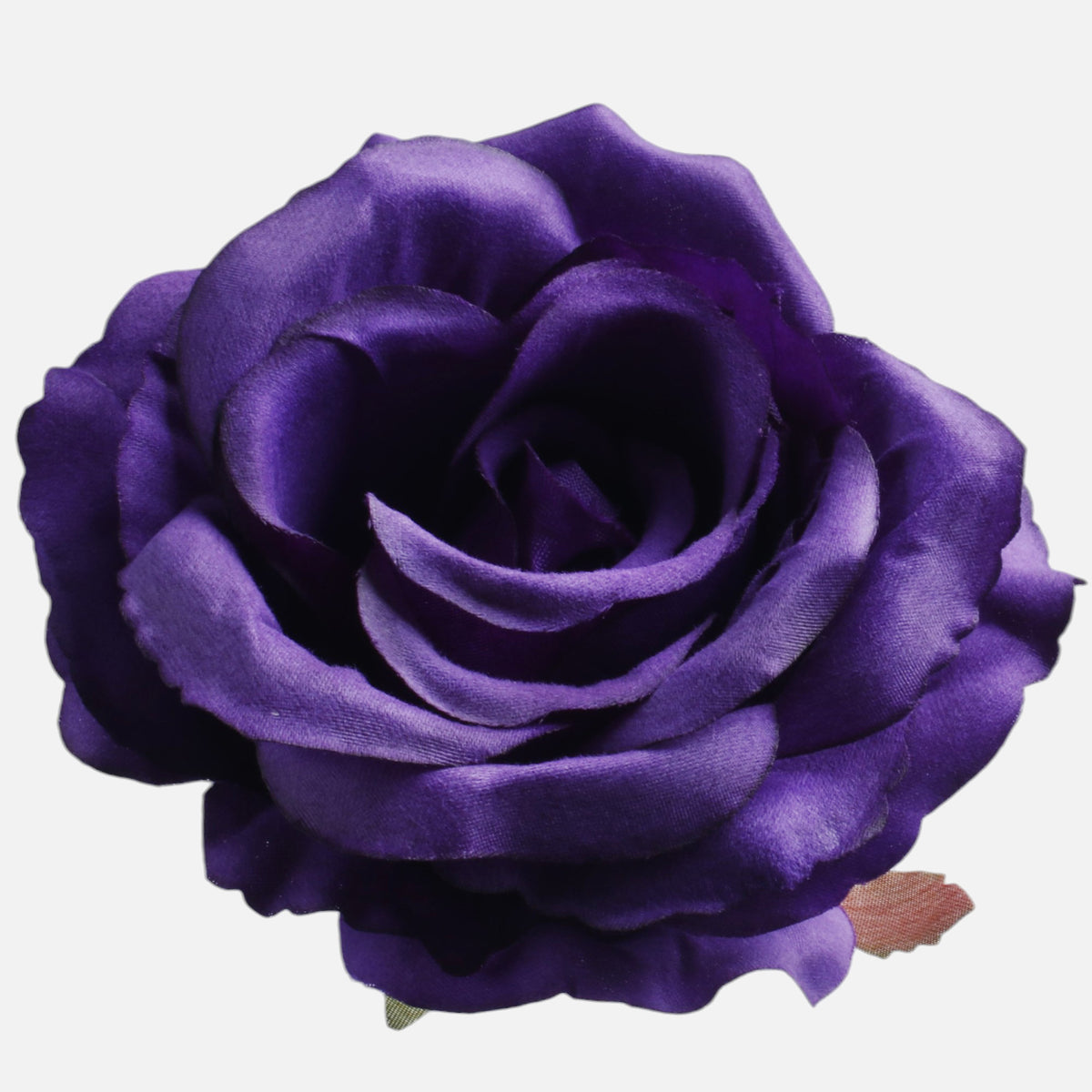 Tumma violetti tekoruusun kukkapää, 12 cm