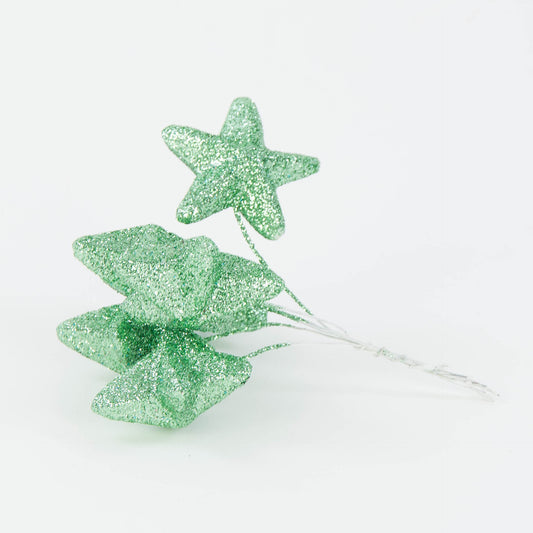 Vaalea vihreä kukkalanka, 4 cm