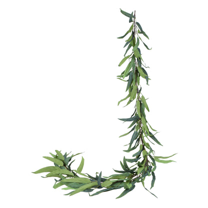 Vaalea vihreä laakeri – tekoköynnös, 180 cm