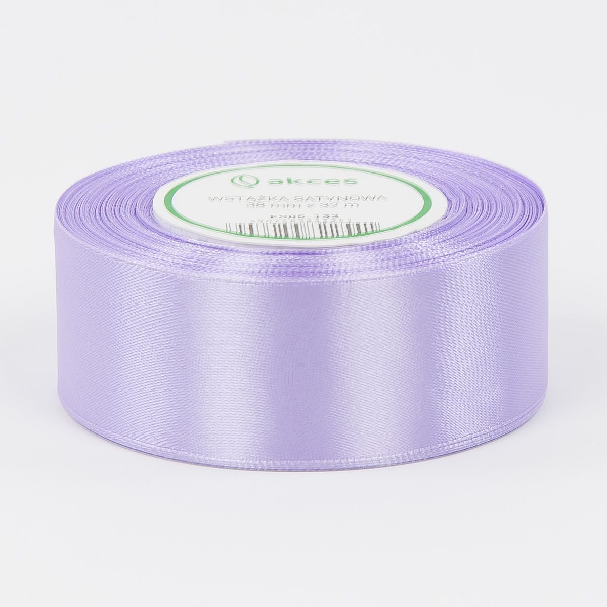 Vaalea violetti koristenauha, satiini, 38 mm