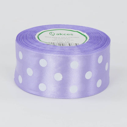 Vaalea violetti koristenauha, satiini, 38 mm