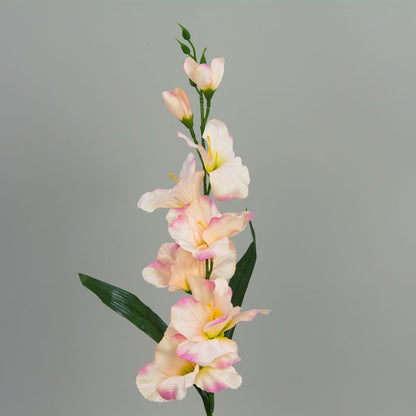 Vaaleanpunainen gladiolus – tekokukka, satiini