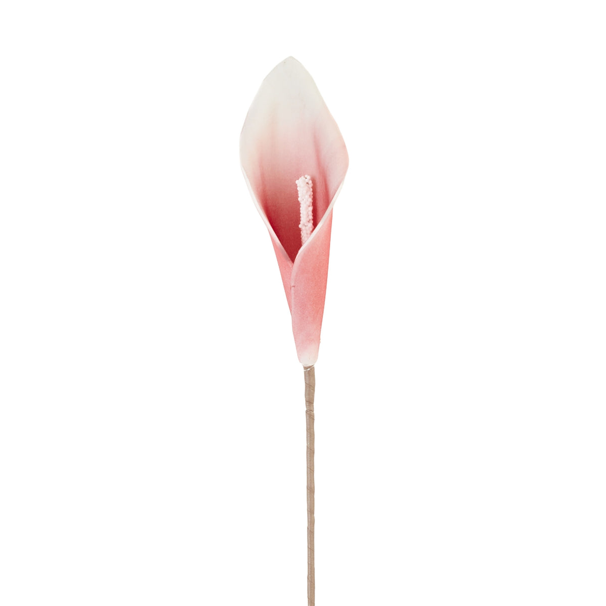 Vaaleanpunainen tekokallan kukkavarsi, vaahtomuovi, 50 cm