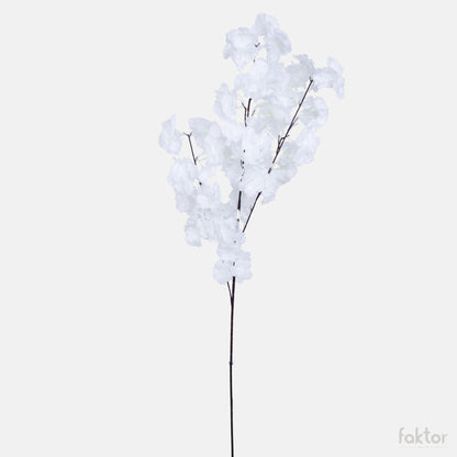 Valkoinen kirsikka – tekokukka, 96 cm