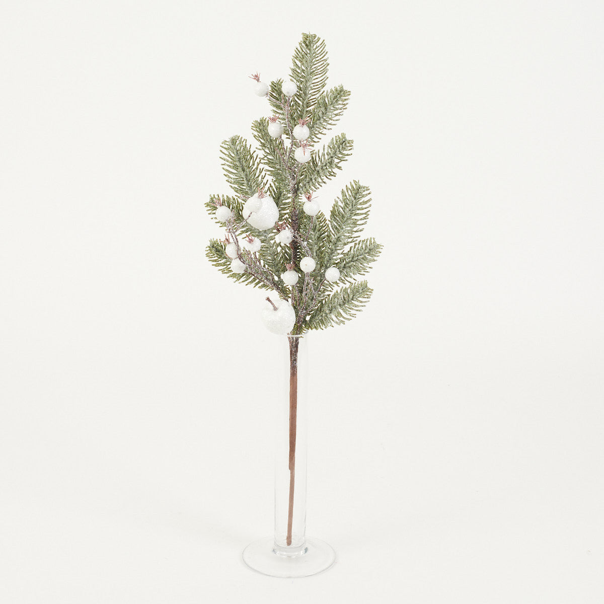 Valkoinen kuusi – koristeoksa, 52 cm