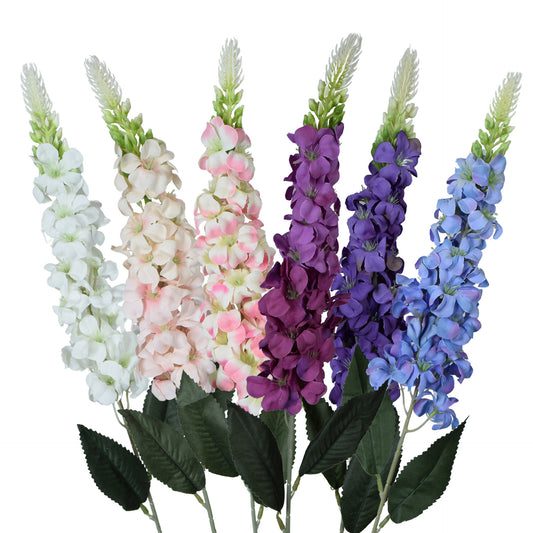 Värilajitelma ritarinkannus – tekokukka, 73 cm