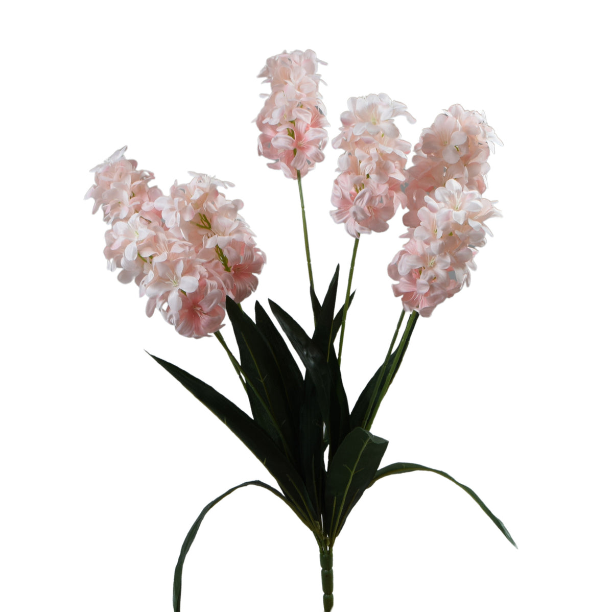 Värilajitelma tekohyasintin kimppu, 63 cm