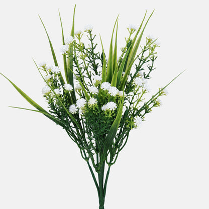 Värilajitelma tekokukkakimppu, 30 cm