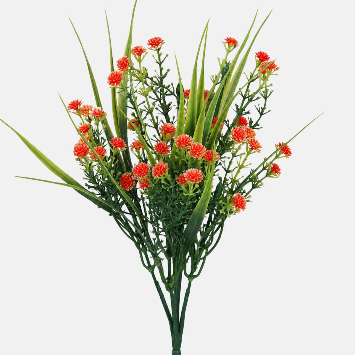 Värilajitelma tekokukkakimppu, 30 cm