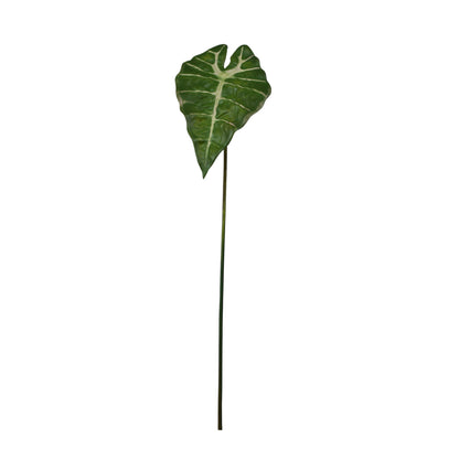Vihreä alokasia – tekolehti, 60 cm