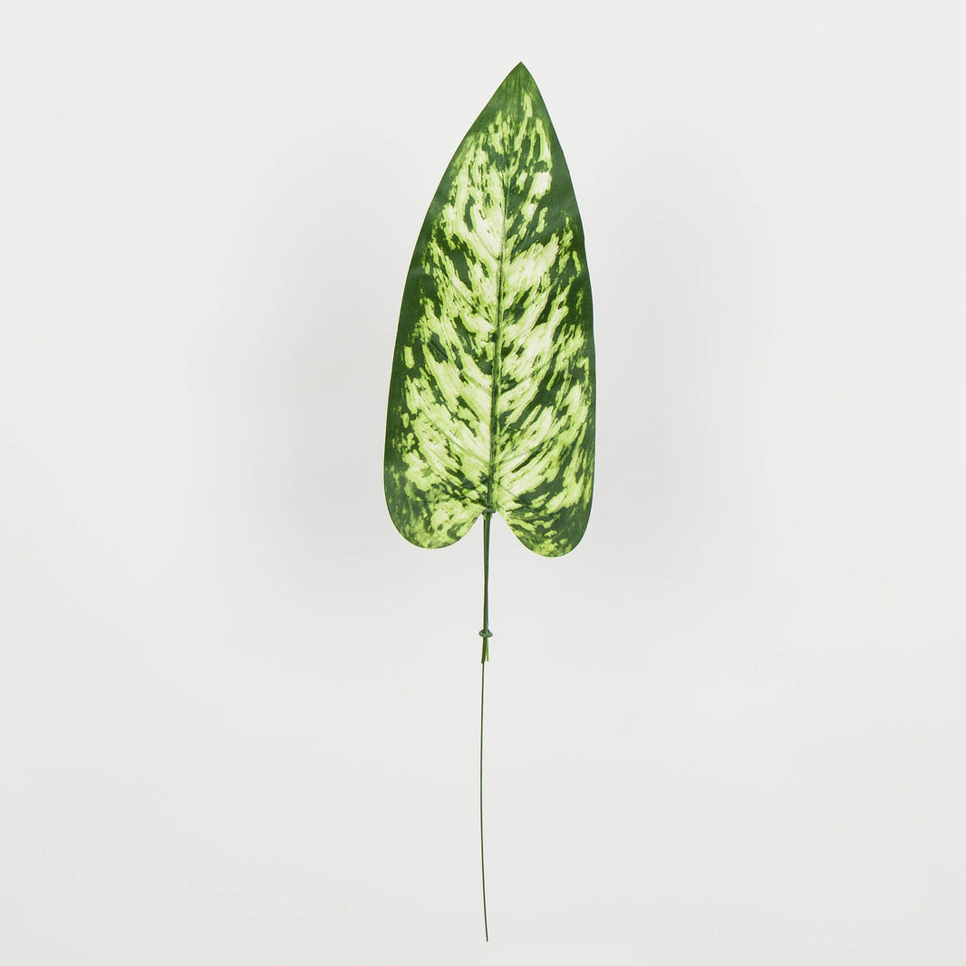 Vihreä flamingonkukka – tekolehti, 51 cm