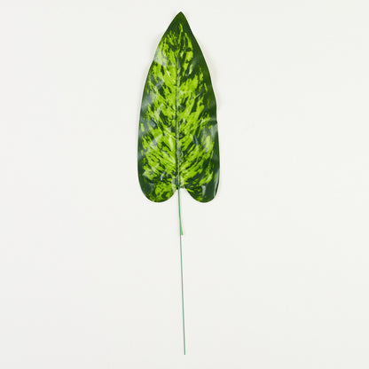 Vihreä flamingonkukka – tekolehti, 51 cm
