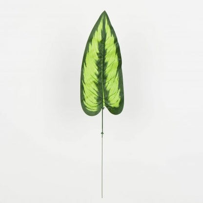 Vihreä flamingonkukka – tekolehti, 51 cm